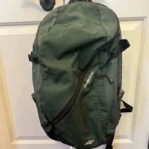 EMS Green Transcend Day Pack Backpack With Laptop Sleeve Water Bottle Holder